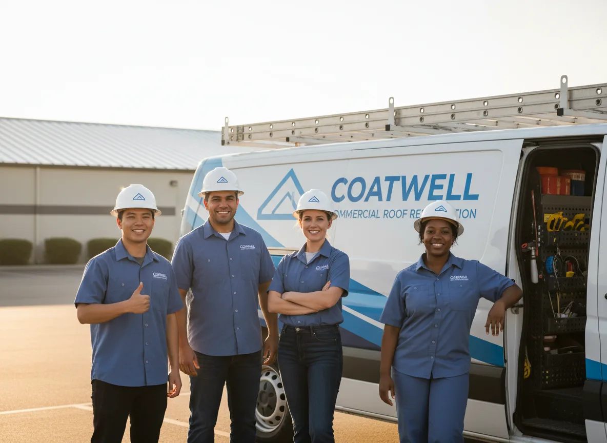 Commercial roof coating company in Horicon, WI